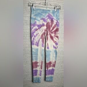 Spiritual Gangster Swirl Tie Dye Love Sculpt Seamless Leggings M / L